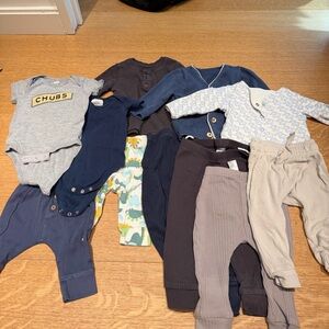 Newborn to 6M baby boy bundle